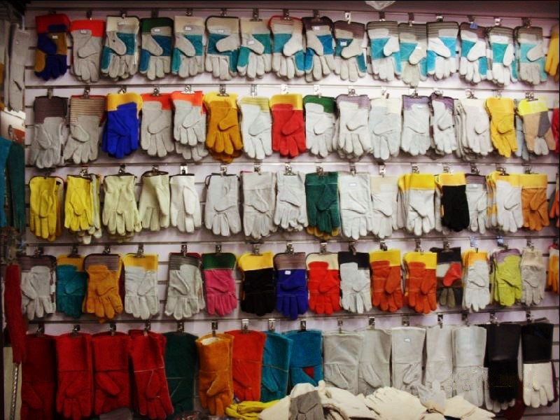gloves wall