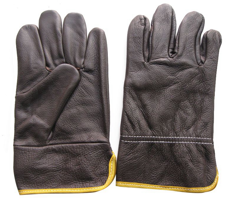 cow leather driver gloves