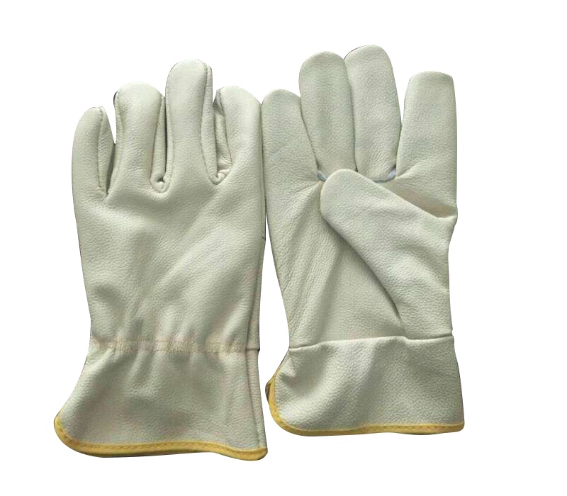 light color furniture leather driving gloves