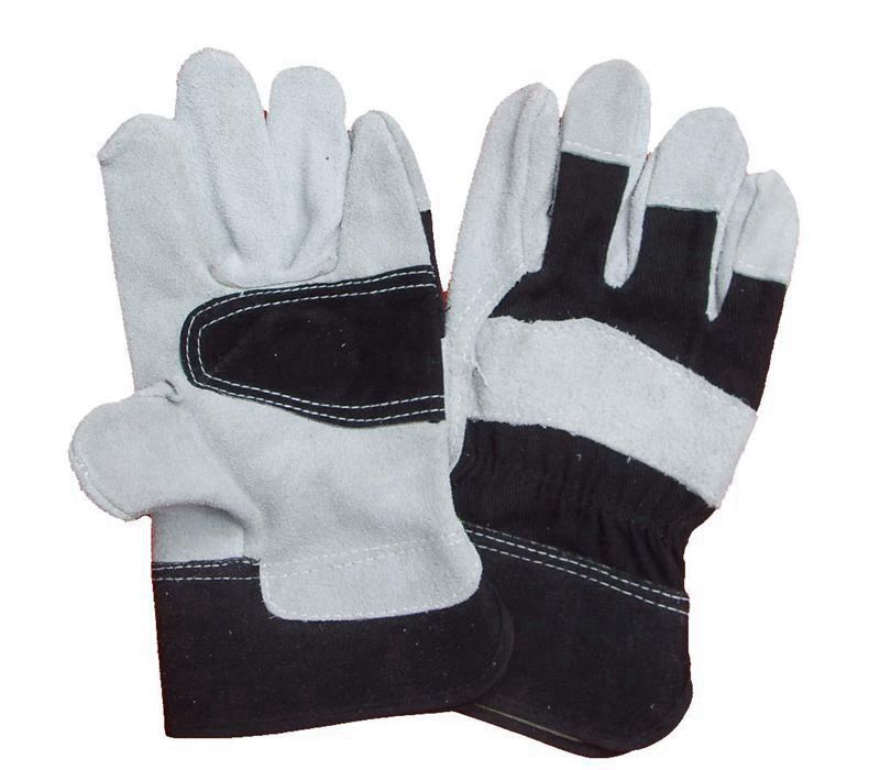 small reinforced double palm gloves