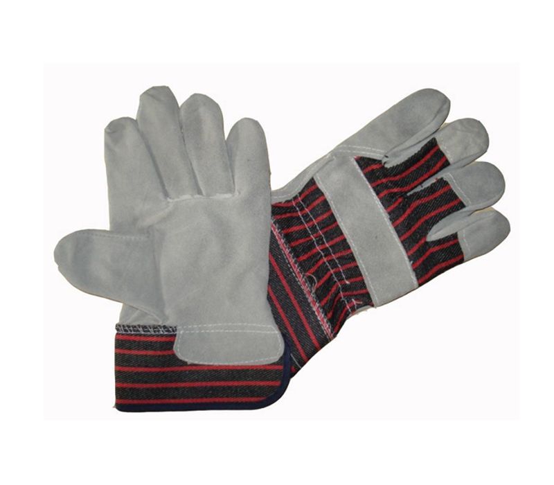 standard cowhide split leather palm gloves