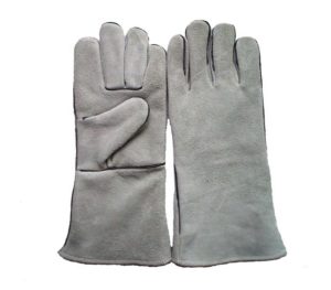 shoulder split cow leather welding gloves